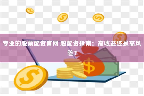 专业的股票配资官网 股配资指南：高收益还是高风险？